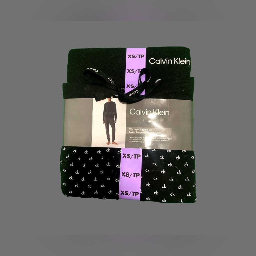 calvin klein women's pajama set, xs